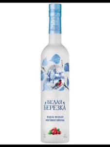 Белая березка морозная клюква 0.5 L