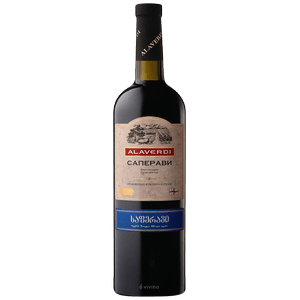 Gürcü sek kırmızı şarabı ALAVERDI "SAPERAVI" 0.75 L