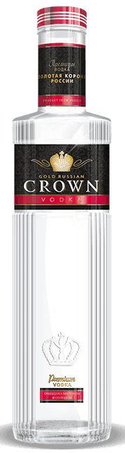 "Gold Russian Crown" Premium Votka 0.7 L (yeni tasarım)