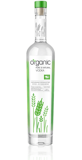 Organic Pure & Natural Votka 0.5 L
